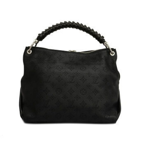 Louis Vuitton Mahina Beaubourg Hobo Handbag Black - Picture 8 of 8